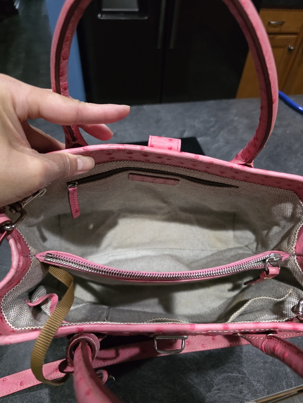 Vintage Dooney And Bourke Pink Purse - Picture 7 of 12